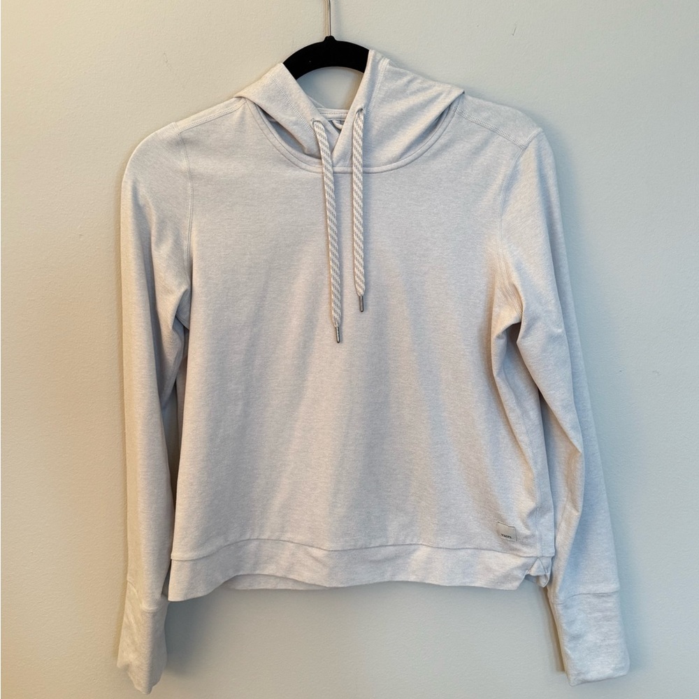 Vuori Light Gray Pullover Hoodie - Picture 2 of 8